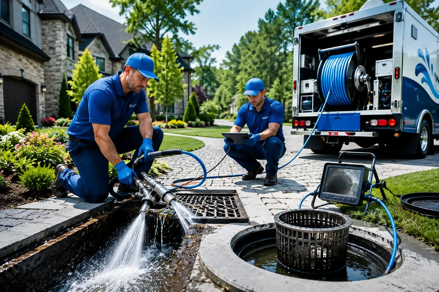 Local outdoor drain cleaning professionals in Kearsarge, MI